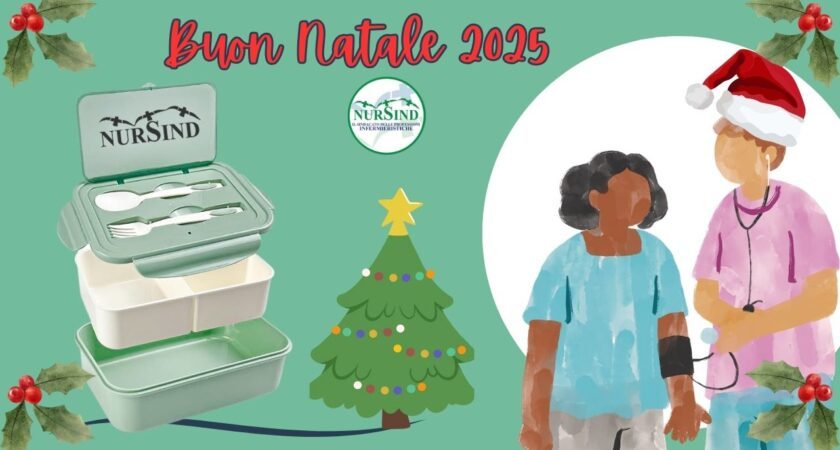 Lunch Box con 3 scomparti: il regalo di Natale utile e intelligente per gli iscritti Nursind/CGS