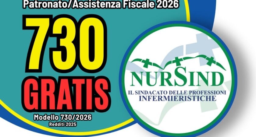 Gratis La compilazione del modello 730/2026 con NurSind Ascoli Piceno