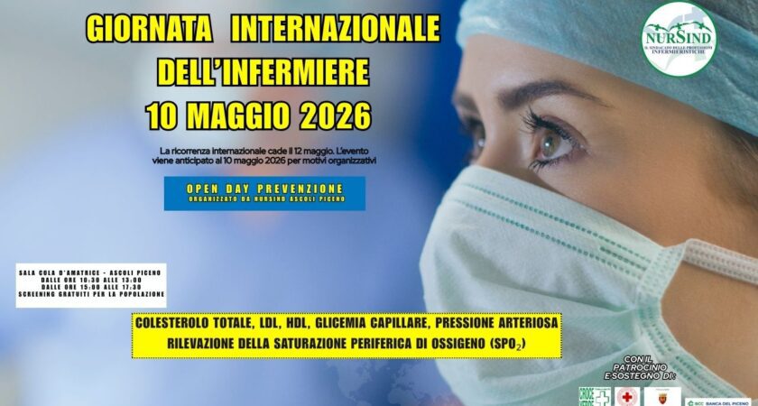 Giornata internazionale dell’infermerie –  Open Day Prevenzione